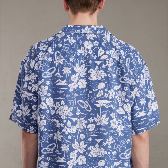 (NWT) Lee Camp Shirt (Surf Blue, size M) - Picture 4 of 7